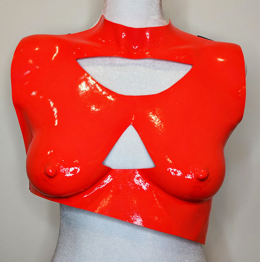 Rren Red Wearable Breastplate
