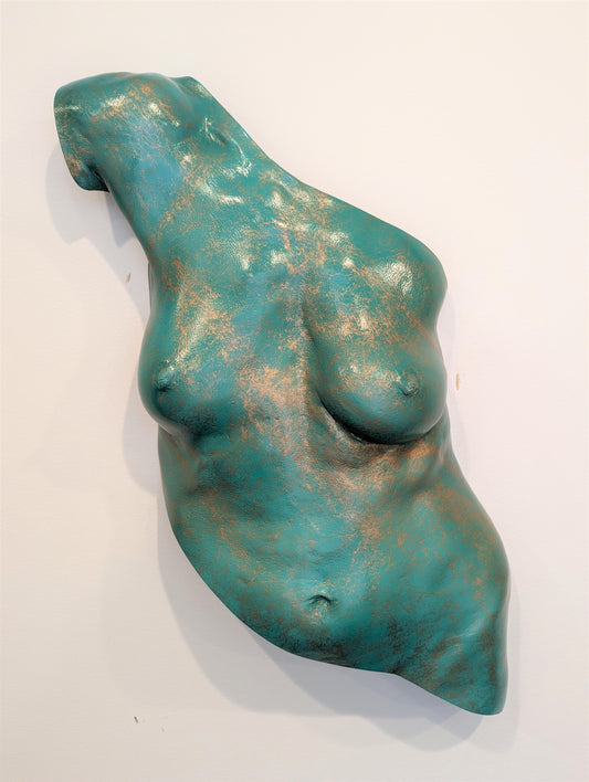 Hyper-realistic Sculpture of a Life Size Female (Liz) Torso