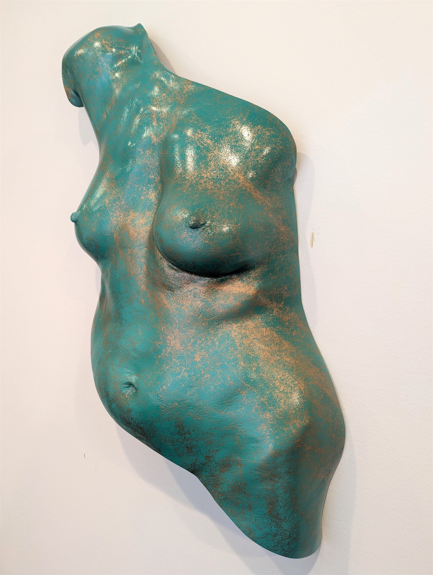 Hyper-realistic Sculpture of a Life Size Female (Liz) Torso