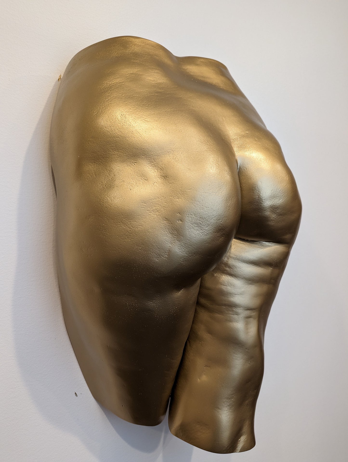 Hyper-realistic Sculpture of a Life Size Female (Olga) Butt/Legs