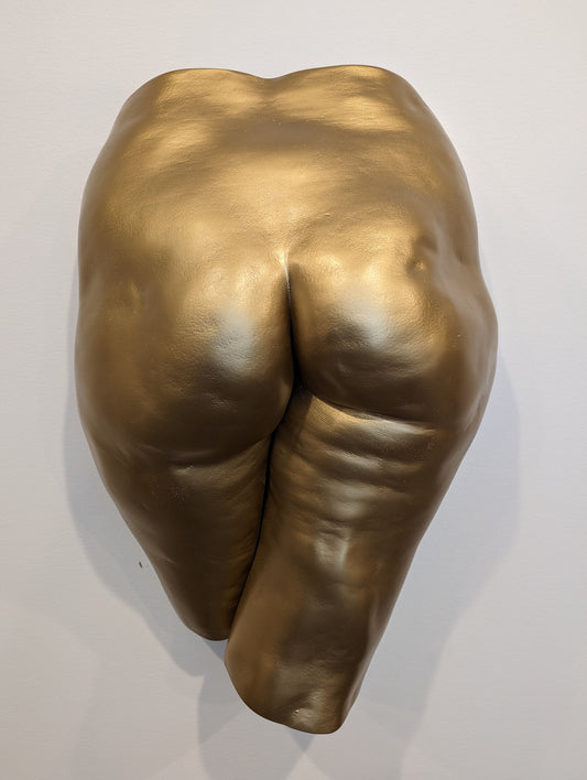 Hyper-realistic Sculpture of a Life Size Female (Olga) Butt/Legs