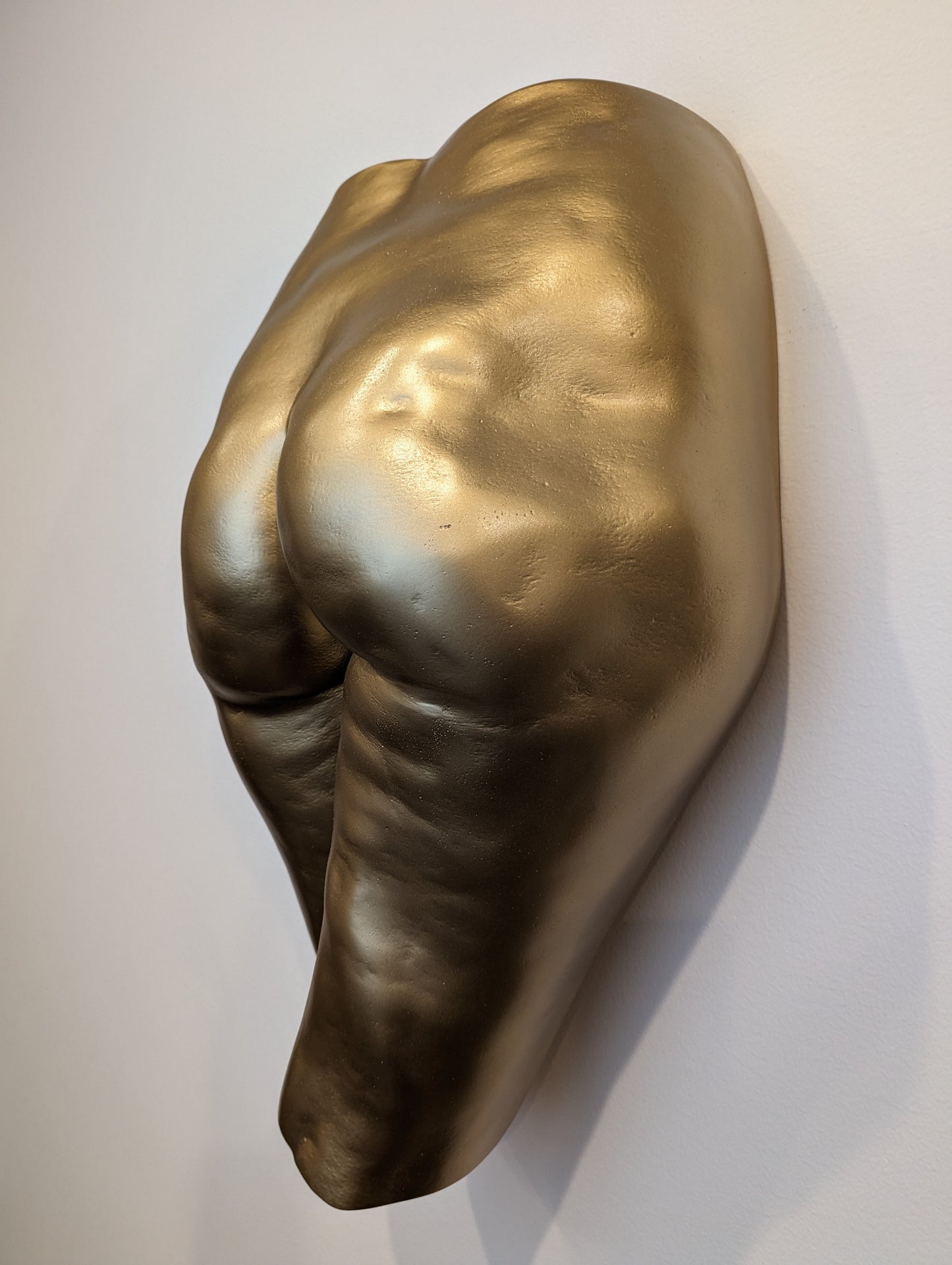 Hyper-realistic Sculpture of a Life Size Female (Olga) Butt/Legs