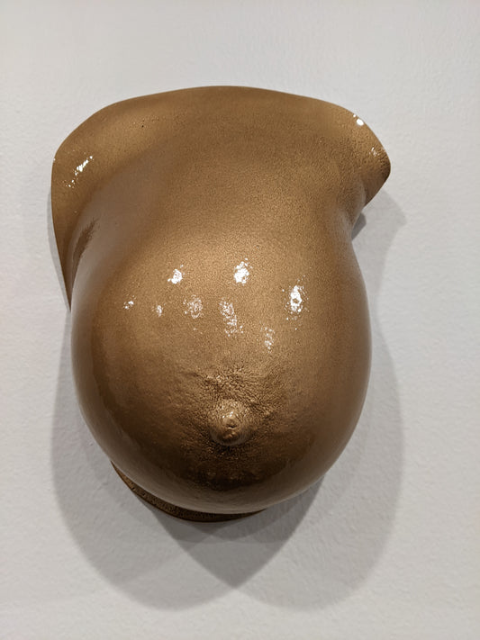 Hyper-realistic Sculpture of a Life Size Female (Brigette) Bust
