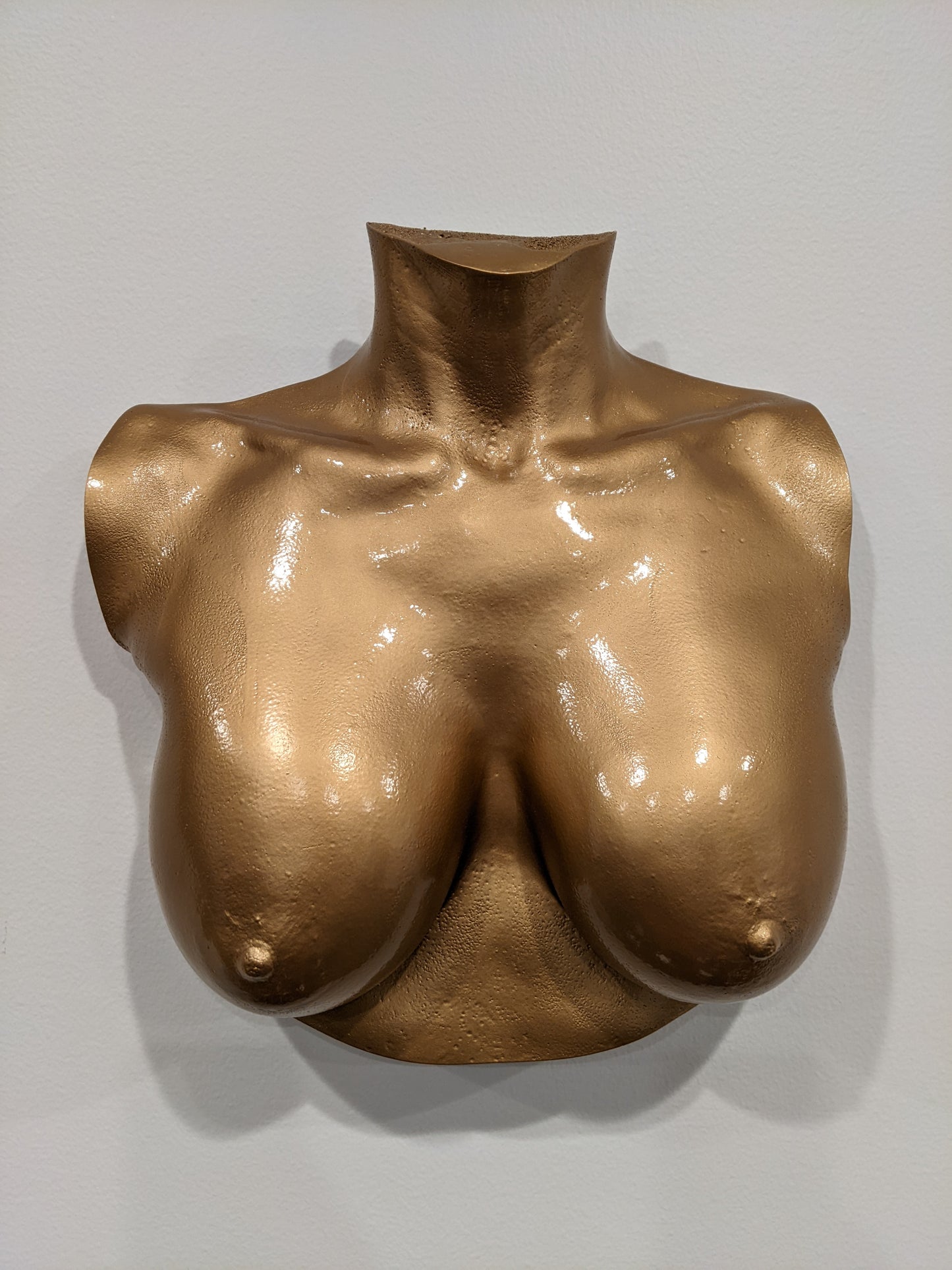 Hyper-realistic Sculpture of a Life Size Female (Brigette) Bust