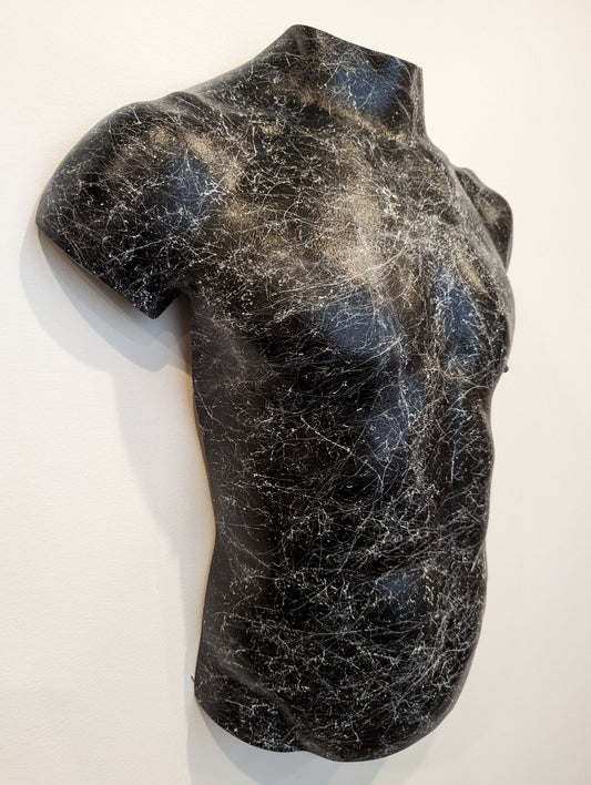 Hyper-realistic Sculpture of a Life Size Male (Rich) Torso