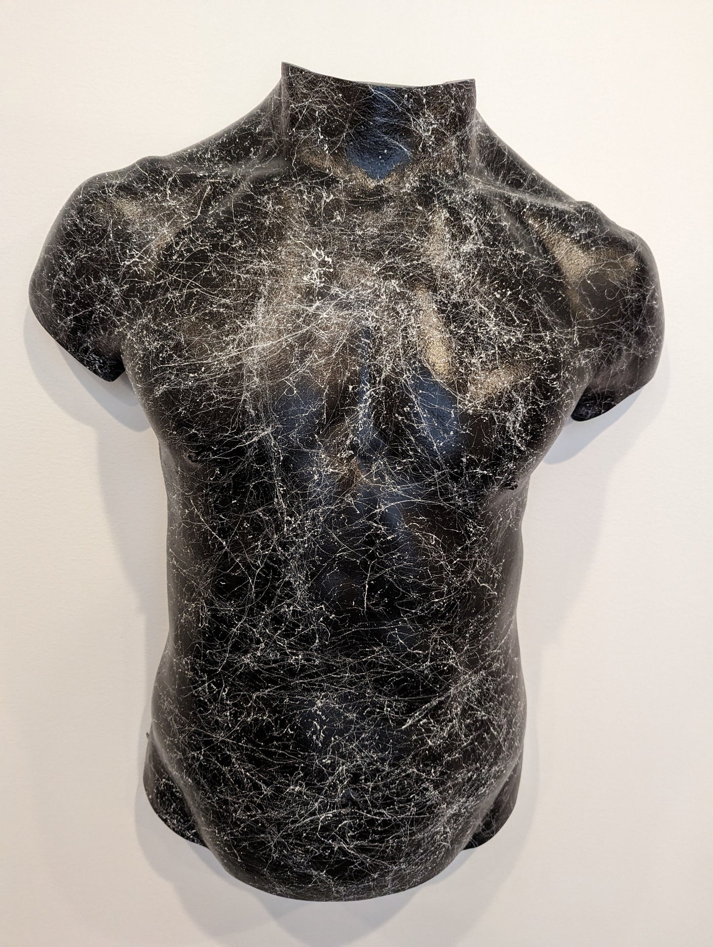Hyper-realistic Sculpture of a Life Size Male (Rich) Torso