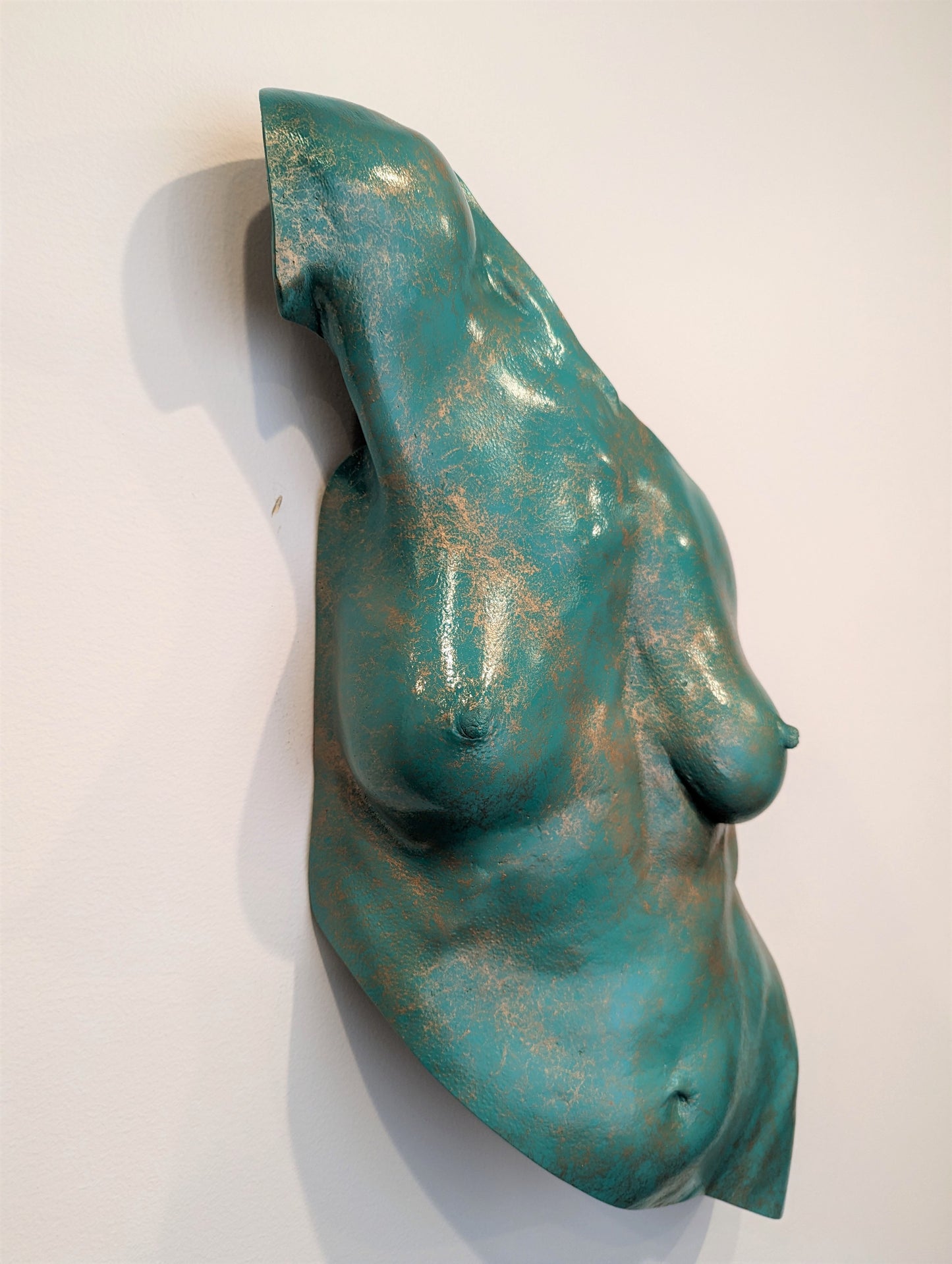 Hyper-realistic Sculpture of a Life Size Female (Liz) Torso